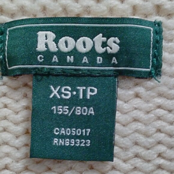 ROOTS Cableknit Sweater Wool Cashmere, XS - Picture 8 of 10
